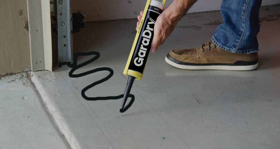 ¾” High Garage Door Threshold Seal Kit 8'3" Length | Flexible PVC | Complete Kit Includes 1 Adhesive | GaraDry