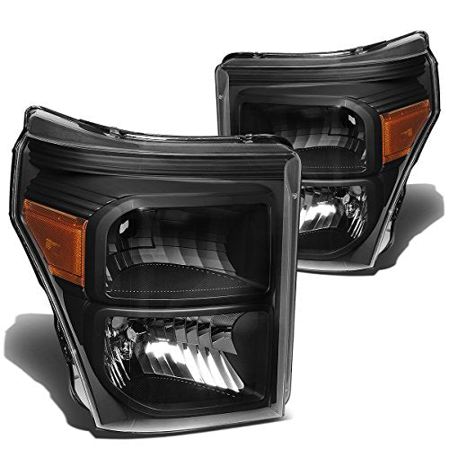 DNA MOTORING HL-OH-FSU13-BK-AM Headlight Assembly, Driver and Passenger Side