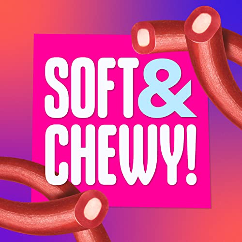 SweeTARTS Soft & Chewy Ropes Candy, Cherry Punch, 9 Ounce