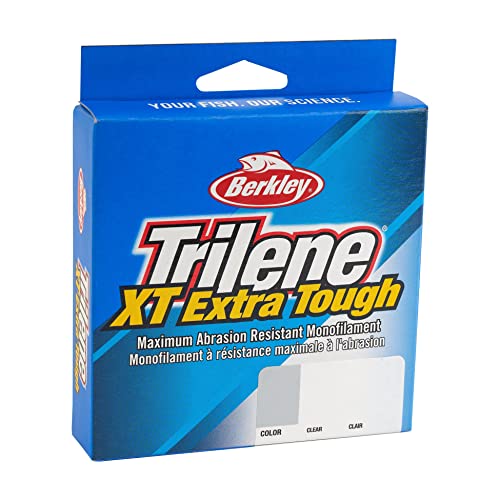 Berkley Trilene® XT®, Low-Vis Green, 14lb | 6.3kg, 3000yd | 2743m Monofilament Fishing Line, Suitable for Saltwater and Freshwater Environments