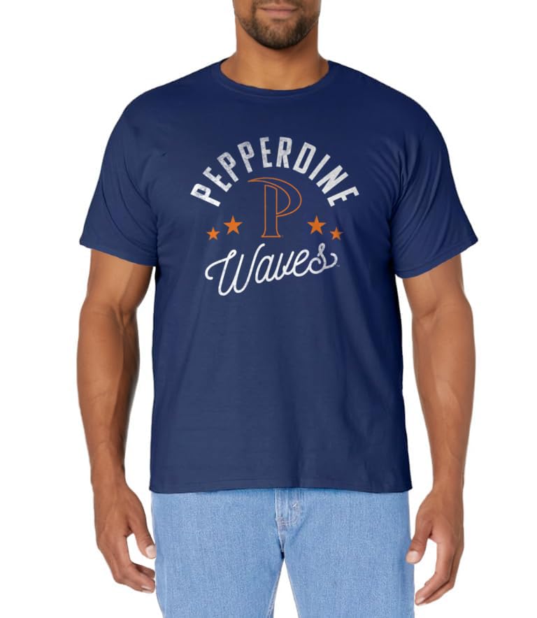 Pepperdine University Waves Logo T-Shirt