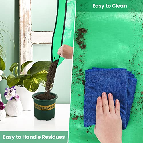 Onlysuki 3PCS 26.8" x 26.8" Repotting Mats for Indoor Plant Transplant Control Mess Best Gardening Gift for Plant Lovers