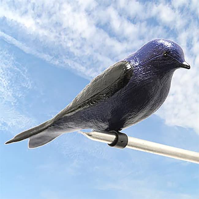 S&K 16-Room Purple Martin House Package – Complete Kit with Barn-Style Martin House, Triangular Pole, Decoys & Guidebook