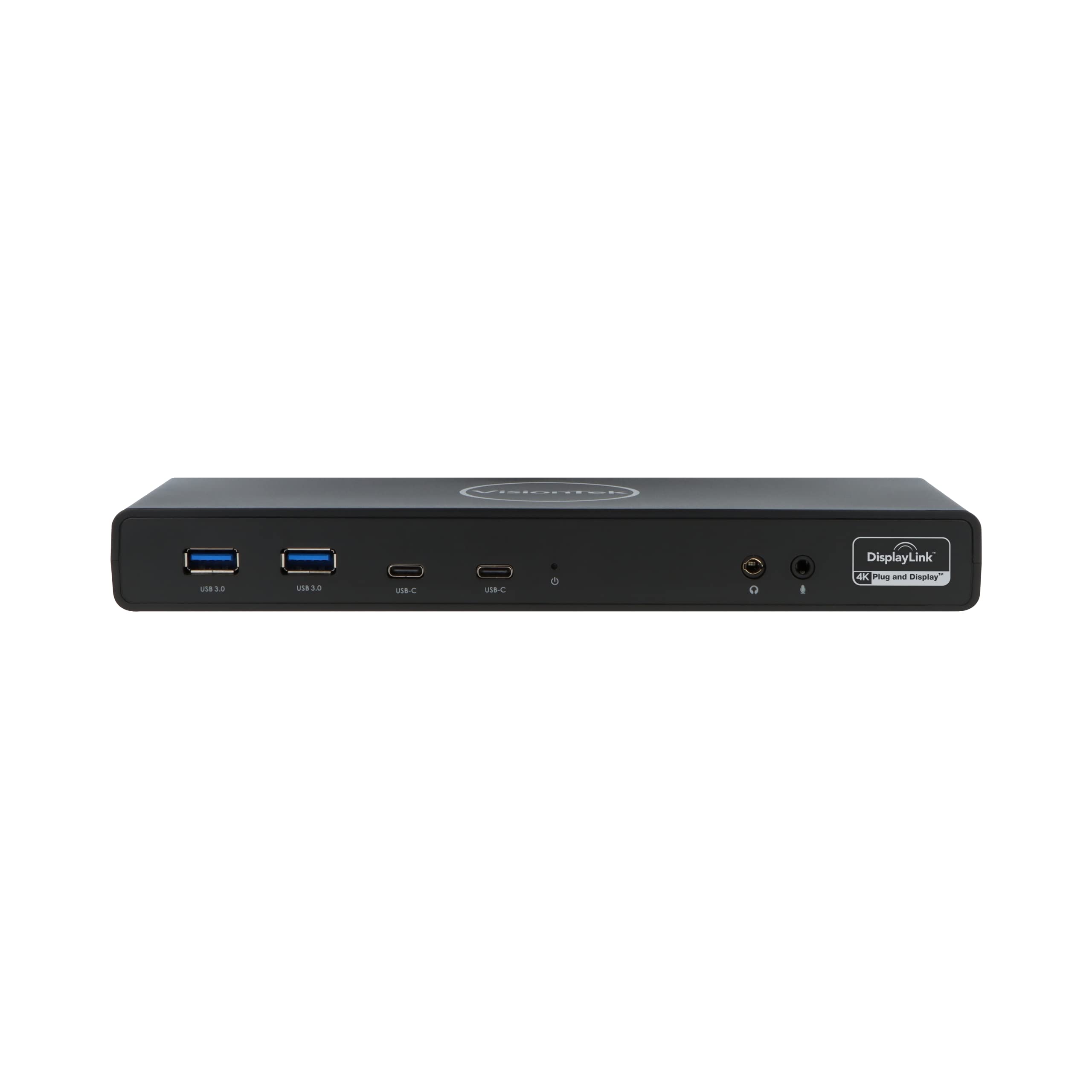 VisionTek VT4510 Universal USB Dual Monitor Docking Station - 2x HDMI, 2x DisplayPort, 100W Power, 4x USB-A, 2x USB-C, Audio, Ethernet for Windows/ MacOS/ ChromeOS