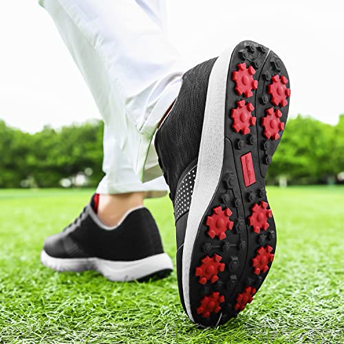 Zakey Golf Shoes Men Professional Golf Wears Breathable Spikeless Golfers Sneakers Anti Slip Walking Footwears