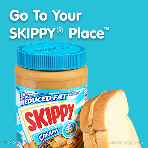 SKIPPY Reduced Fat Creamy Peanut Butter Spread, 16.3 Ounce