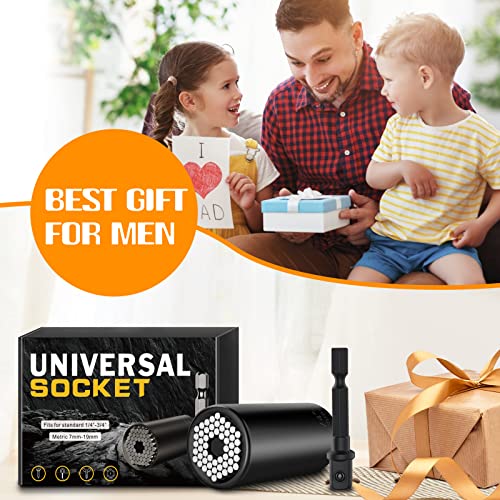 Fathers Day Dad Gifts from Daughter Son Wife,Super Universal Socket Tools Gifts for Dad Father Husband Grandpa Step Dad Papa, Dad Gifts for Men Dad Him, Cool Stuff Gadgets Present Ideas Gifts for Dad