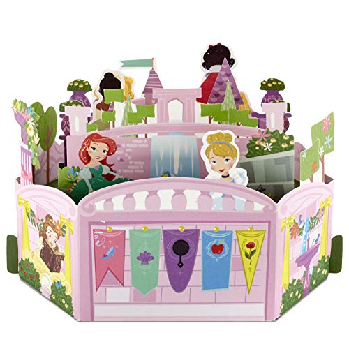 Hallmark Paper Wonder Pop Up Birthday Card for Girls (Disney Princess)