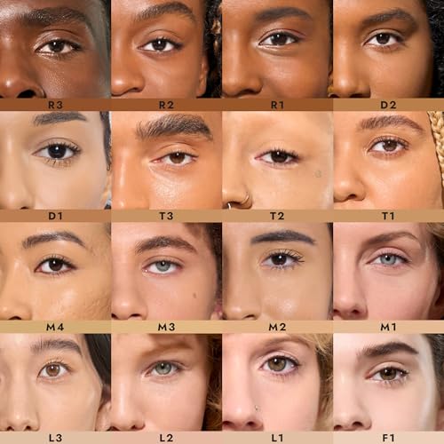 COVER FX Skin Discovered Longwear Full Coverage Concealer | Buildable Crease-Resistant High Coverage Formula Conceals, Corrects, and Brightens, | F1- Fair to light Neutral Peach Undertones