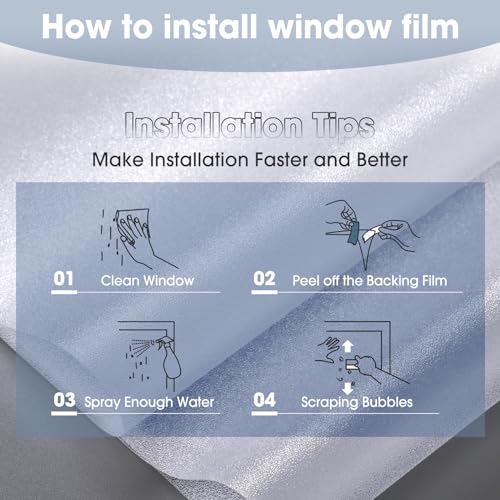 Coavas One Way Privacy Window Film Reflective House Window Tint for Home Sun Blocking Heat Control See Out Not in Mirror Window Clings Anti UV Window Covering with Tools, Black 35.4 X 157.7 Inch