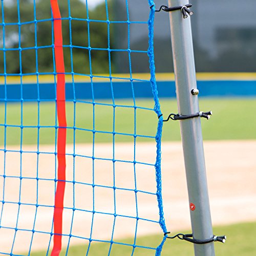 Champion Sports Baseball Training, Pitching, Fielding Net with Strike Zone for Kids, Adults- Premium, Durable Rebounder Pitcher Nets - Softball Training Equipment for Little League, Varsity Practice
