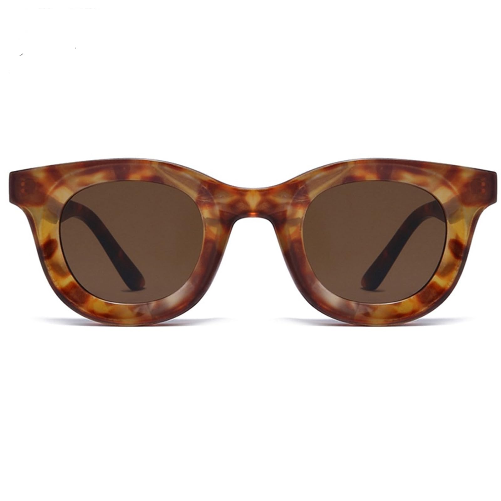 BOBUXLIIN Fake Glasses Fashion Non Prescription Clear Glasses for Women Glasses Frame Trendy Accessories for 2024 2025