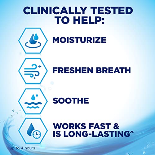 biotène Oral Balance Moisturizing Gel, Alcohol Free Gel and Dry Mouth Gel, Flavor Free, 1.5 Oz