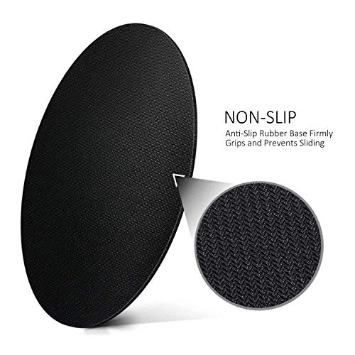 Mouse Pad Round Gaming Mouse Mat Heart Anatomical Drawing Cardiologist Doctor, Non-Slip Rubber Base Mousepad Cute Mousemat for Laptop Computer PC Office Home