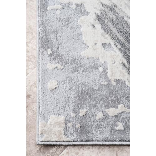 nuLOOM Chroma Abstract Area Rug, 5x8, Grey