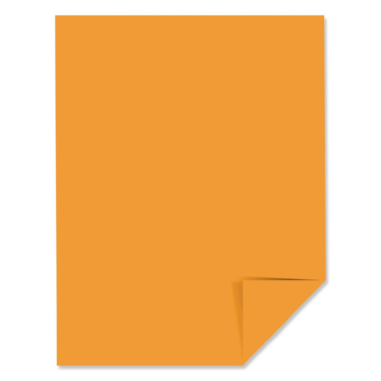 Neenah Paper 22651 Color Paper, 24lb, 8 1/2 x 11, Cosmic Orange, 500 Sheets