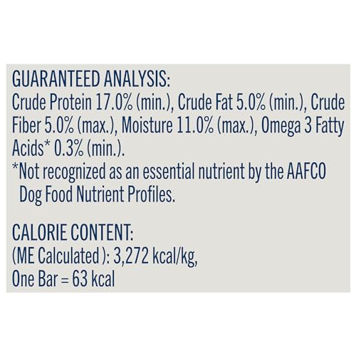 Blue Buffalo Health Bars Natural Crunchy Dog Treats Biscuits, Apple & Yogurt 16-oz Bag