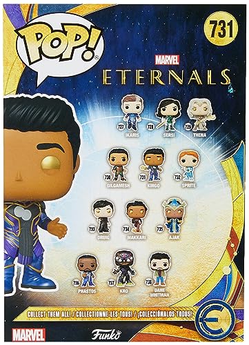 Funko POP Pop! Marvel: Eternals - Kingo Sack Lunch- POP 5 Multicolor Standard