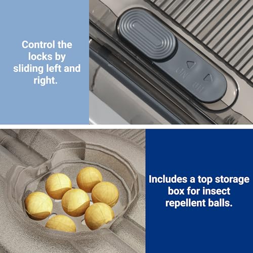 FLEXIMOUNTS 2 Pack Under Bed Storage with Wheels,108 QT Foldable Underbed Storage Containers,Collapsible Containers Stackable Under bed Organizer Bins for Clothes, Blankets, Shoes, Books