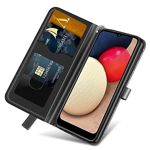 Varohix Case for Samsung Galaxy A55 Wallet Case with Card Holder/Slot Galaxy A55 Cover Slim Flip Folio PU Leather with Magnetic Kickstand,Red