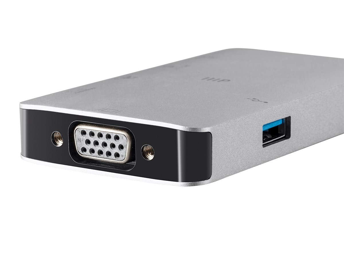 Monoprice USB-C to HDMI Adapter - Resolution up to 4k@60hz, Aluminum Alloy Shell, Gray - Consul Series