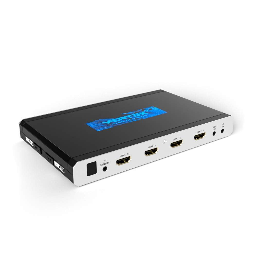 HDFury 4K Vertex² 18Gbps | 4K HDR Splitter | HDMI/eARC Audio Extractor | Auto-Switcher (Four Input Sources Support) | Safari/Chrome Controllable