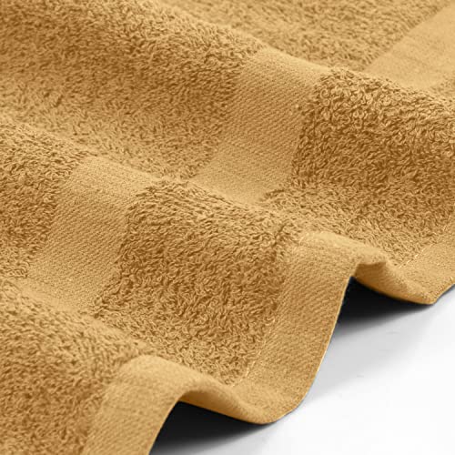 Utopia Towels Black Salon Towels, Pack of 72 (Not Bleach Proof, 16 x 27 Inches) Highly Absorbent Towels for Hand, Gym, Beauty, Spa, and Home Hair Care