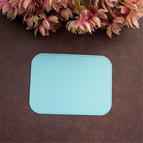 FAWENUCY Scrapbooking Die-Cuts, Layer Frame Net Set Metal Cutting Dies for Card Making, Paper Craft Punch Template, Background Embossing Stencils, DIY Album Décor (Honeycomb Grid-5.3x13cm)