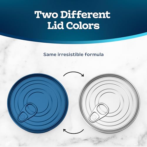 Blue Buffalo Tastefuls Natural Wet Cat Food Cans, Paté Style, Ocean Fish and Tuna Entrée 3-oz Cans (Pack of 4)