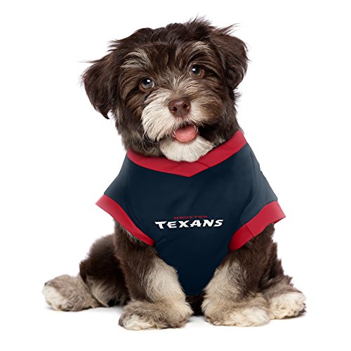 Littlearth Unisex-Adult NFL Houston Texans Performance Pet T-Shirt, Team Color, Large