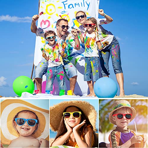 Pool Party Favors Beach Party Favors - 48 PCS Pool Toys For Kids Ages 3 4 5 6 7 8 Beach Balls Bulk, Sand Bucket and Shovels Set, Kids Sunglasses Bulk, Beach Summer Toys, Pool Party Supplies Sand toys