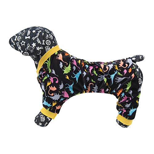 CuteBone Dog Halloween Pajamas Puppy Onesies Christmas Small Dogs Soft Pjs Coat Cat Apparel Comfy Pet Clothes Outfit Doggie Bodysuit P46S