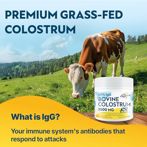 Energievoll High-IgG Bovine Colostrum Powder