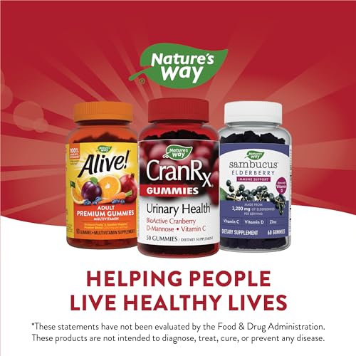 Nature's Way CranRx Cranberry Gummies, Urinary Health*, 50 Count