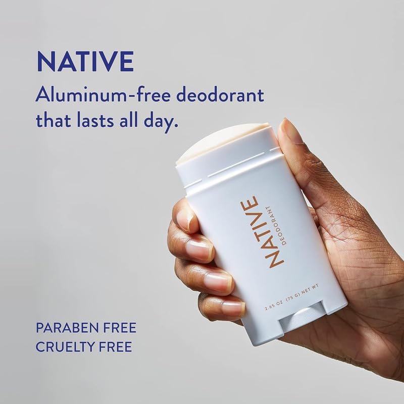 Native Deodorant Contains Naturally Derived Ingredients, 72 Hour Odor Control | Deodorant for Women and Men, Aluminum Free with Baking Soda, Coconut Oil and Shea Butter | Coconut & Vanilla, 2-Pack