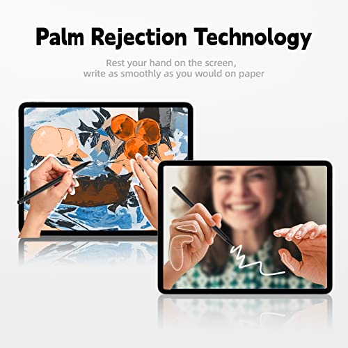 Stylus Pen for iPad with Palm Rejection, Blooding Active Pencil 2nd Generation Compatible with Apple iPad Pro 11/12.9", iPad 10/9/8/7/6th Gen, iPad Mini 5th/6th Gen,iPad Air 3rd/4th/5th Gen-Black