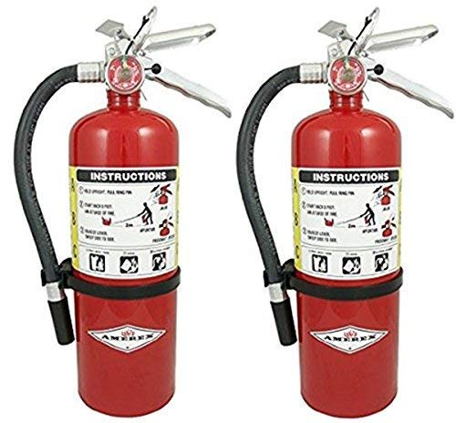 Amerex B500 - 5 Lb ABC Dry Chemical Portable Fire Extinguisher - 2 Pack