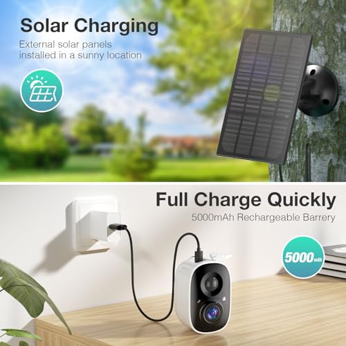 Farmice Bird Feeder with Camera, Smart Bird Feeder Camera with AI Recognition, Capture Birds Video and Notify, Solar Powered Bird Camera Feeder for outside