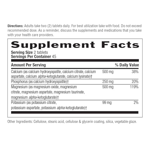 Country Life Calcium-Magnesium-Potassium - 90 Tablets