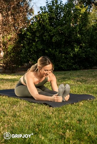Grip Socks for Women - Pilates Socks with Grips for Women - Non Slip Socks Womens - Grippy Socks for Women - 3 Pairs