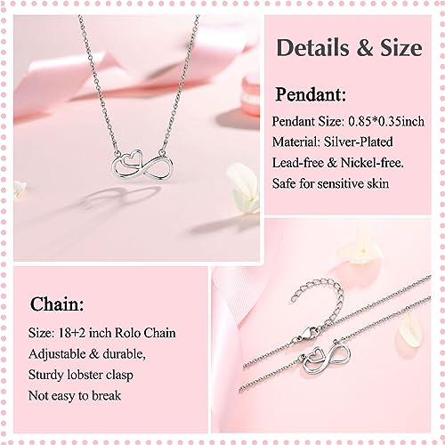 UNGENT THEM 13th Birthday Decorations for Girls Happy 13 Year Old Girl Birthday Gifts Ideas Necklace for Teen Girls