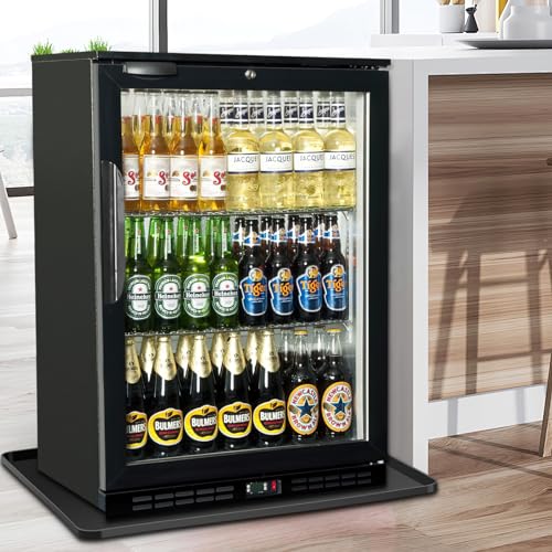 Ieesspd Mini Fridge Silicone Mat,24''x24''x0.5'', Under Refrigerator Mat Mini Fridge Drip Pan Prevents Appliance Leakage Water Spills, Protects the Floor From Damage and Cleanliness(Black)