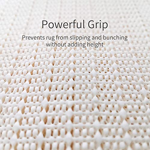 Rug Pads for Hardwood Floors, Non Slip Carpet Pad, 5 * 7FT Provides Protection and Cushion, Keep Your Rugs Safe and in Place, Thickened