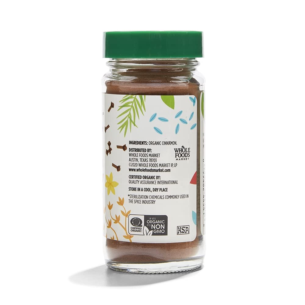 365 by Whole Foods Market, Organic Ground Cinnamon, 1.9 Ounce