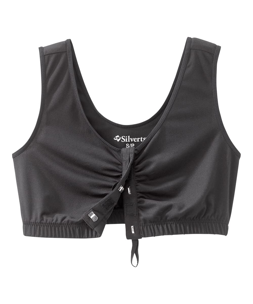 Women’s Front Closure Adaptive Bra - Black MED