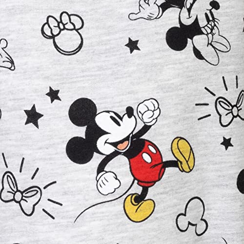 Disney Minnie Mouse Mickey Mouse Infant Baby Girls Sleeveless Romper Gray 18 Months