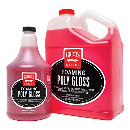 Griot's Garage B3303 BOSS Foaming Poly Gloss 35oz, RED
