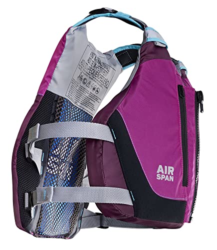 Onyx Air Span Breeze Life Jacket, Purple, XS/SM