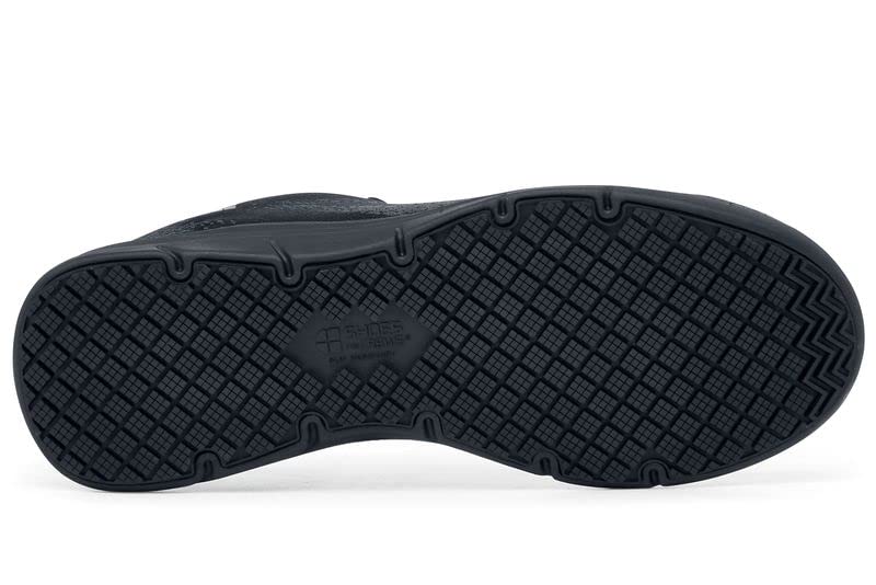 Shoes for Crews Toby II, Men's Nano Composite Toe (NCT) Work Shoes, Slip Resistant, Water Resistant, Black, Size 10