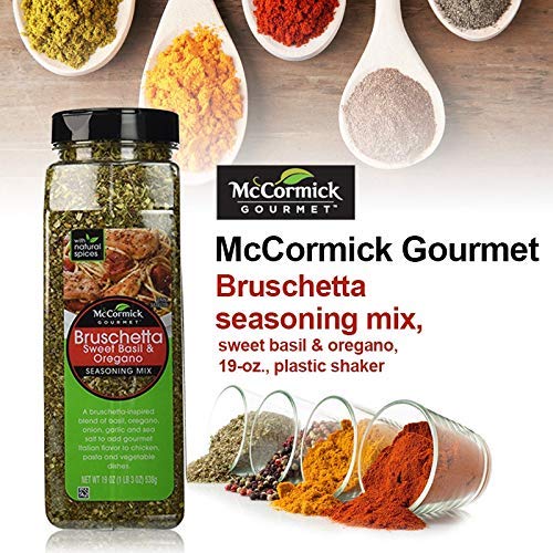 McCormick Bruschetta Seasoning Mix (19 ounce shaker)